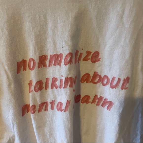 Normalize Talking About Mental Health shirt - Picture 3 of 3